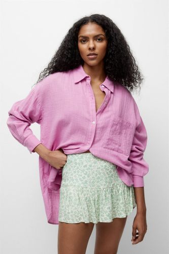 Jupe-Culotte Fleurs - Pull&Bear - Modalova