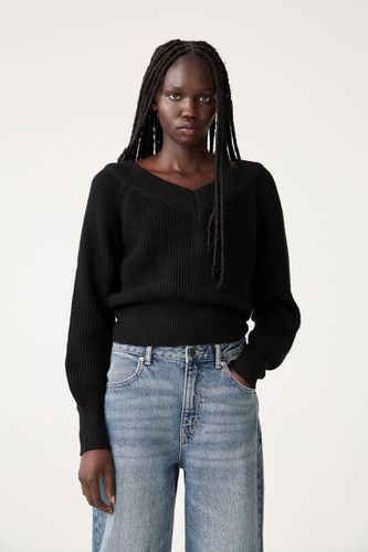 Pull Cropped Bardot - Pull&Bear - Modalova