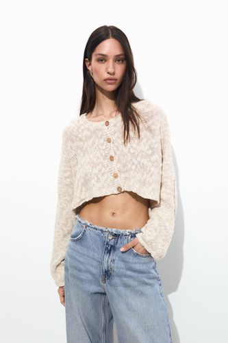 Veste Cropped Rustique - Pull&Bear - Modalova