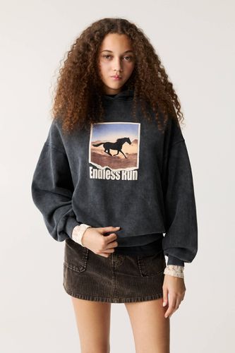 Sweat Capuche Cheval - Pull&Bear - Modalova