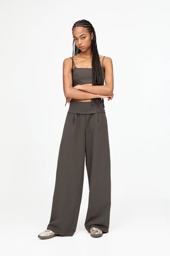 Pantalon Habillé Taille Basse - Pull&Bear - Modalova