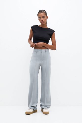 Pantalon Habillé Taille Haute - Pull&Bear - Modalova