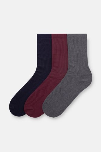 Lot De Chaussettes Côtelées - Pull&Bear - Modalova