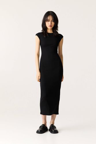 Robe Midi Moulante Sans Coutures - Pull&Bear - Modalova