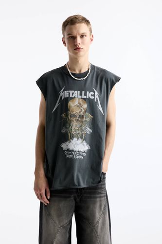 Débardeur Metallica - Pull&Bear - Modalova