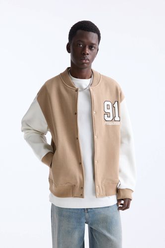 Blouson Bomber Varsity - Pull&Bear - Modalova