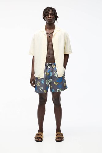 Short De Bain Fleuri Stwd - Pull&Bear - Modalova