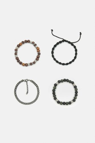 Lot 4 Bracelets Petites Perles - Pull&Bear - Modalova