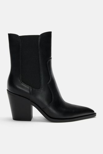 Bottines Cowboy À Talon - Pull&Bear - Modalova