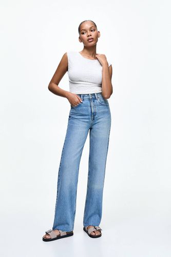 Jean Straight Taille Haute - Pull&Bear - Modalova