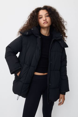 Manteau Matelassé Capuche - Pull&Bear - Modalova