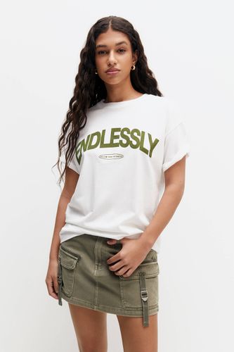 T-Shirt Oversize Endlessly - Pull&Bear - Modalova