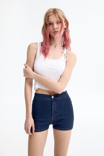 Jegging Court Taille Haute - Pull&Bear - Modalova