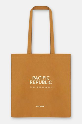 Tote Bag Pacific Republic - Pull&Bear - Modalova