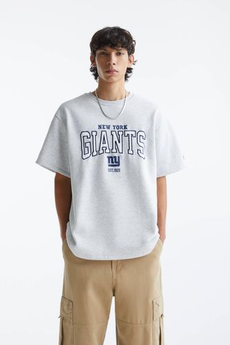T-Shirt Manches Courtes Nfl New York Giants - Pull&Bear - Modalova