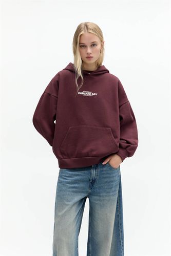 Sweat Capuche Petites Torsades - Pull&Bear - Modalova