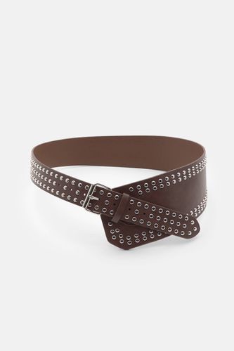 Ceinture Similicuir Cloutée - Pull&Bear - Modalova