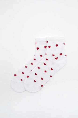 Chaussettes Sport Cœurs - Pull&Bear - Modalova