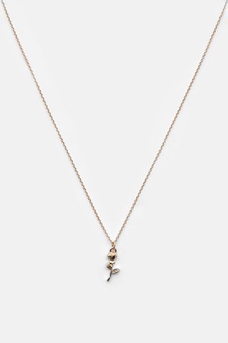 Collier Pendentif Rose - Pull&Bear - Modalova