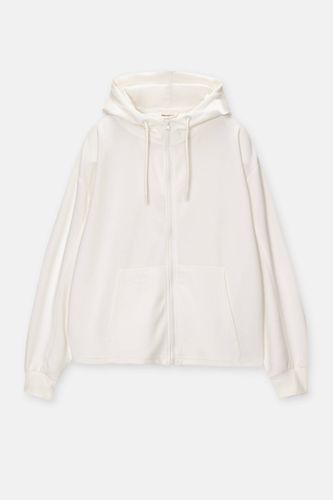 Sweat À Capuche Zippé - Pull&Bear - Modalova