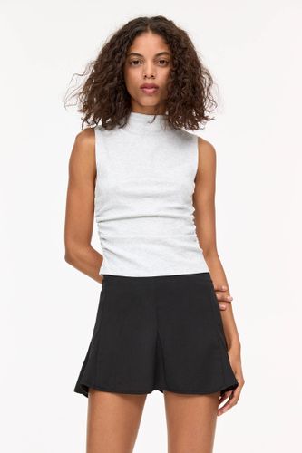 Top Froncé À Col Montant - Pull&Bear - Modalova