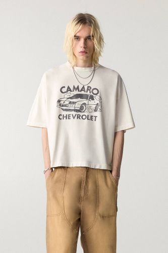 T-Shirt Chevrolet Camaro - Pull&Bear - Modalova