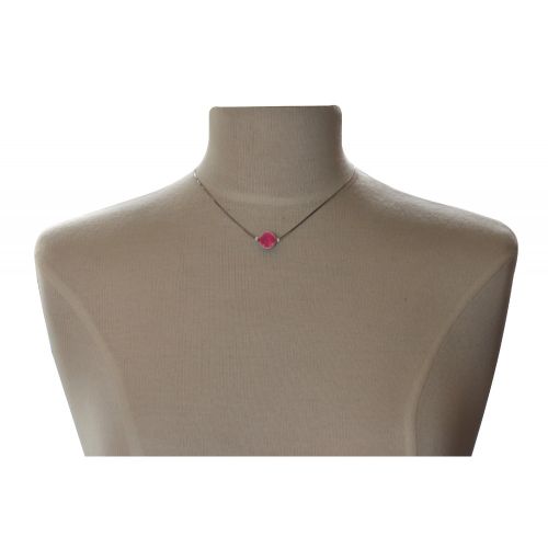 Collier Argent 925 et sa Perle Oeil de Chat - LES POULETTES BIJOUX - Modalova