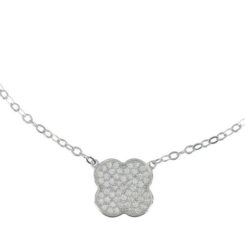Collier Nuage de Strass - LES POULETTES BIJOUX - Modalova