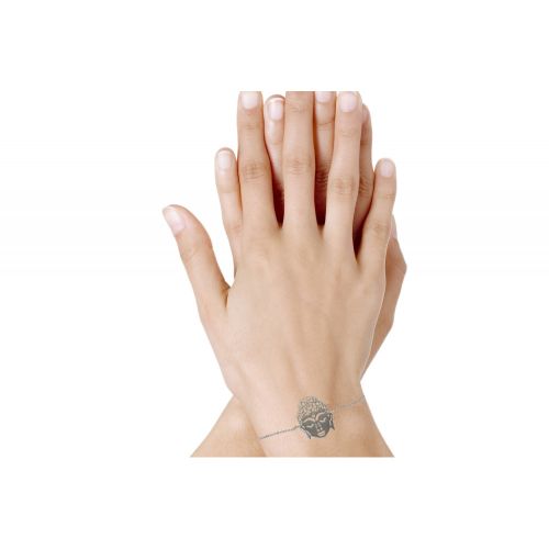 Bracelet Tête de Bouddha - LES POULETTES BIJOUX - Modalova