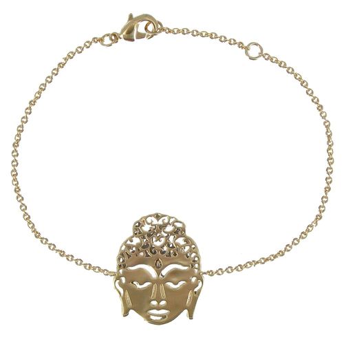 Bracelet Bouddha Plaqué Or - LES POULETTES BIJOUX - Modalova