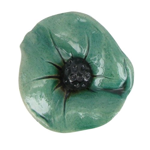 V Broche Coquelicot Céramique - LES POULETTES BIJOUX - Modalova