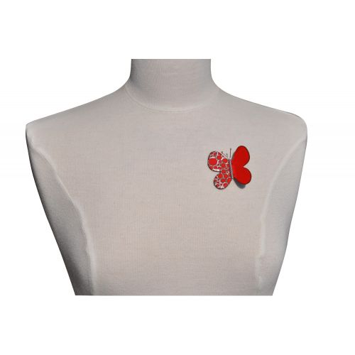Broche Papillon émaillé - LES POULETTES BIJOUX - Modalova