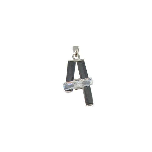 Pendentif Argent 925 Première Lettre - LES POULETTES BIJOUX - Modalova