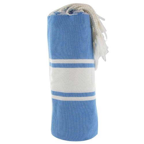 BIJOUX - Fouta Drap Plage et Hammam Coton Couleur Dur - LES POULETTES - Modalova