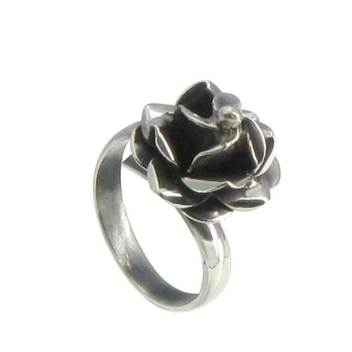 Bague Argent Rose de Printemps - taille 60 - LES POULETTES BIJOUX - Modalova