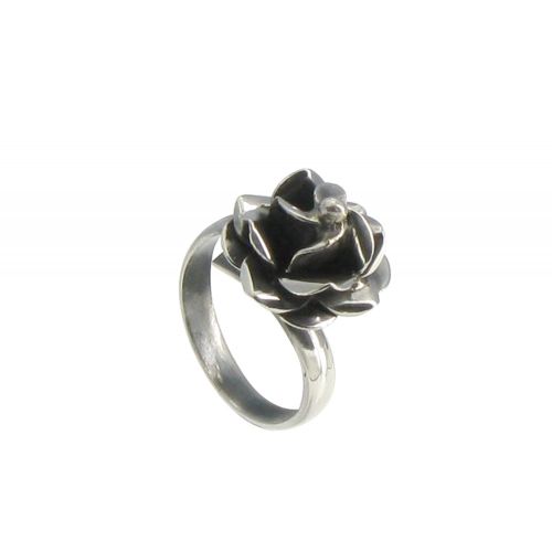 Bague Argent Rose de Printemps - taille 52 - LES POULETTES BIJOUX - Modalova