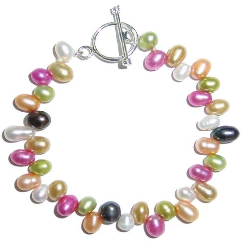 Bracelet Perles Fleurs de Printemps - LES POULETTES BIJOUX - Modalova
