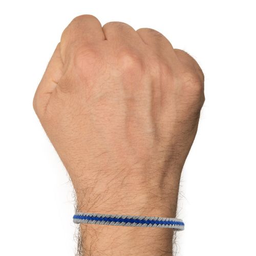 Bracelet Tresse en Lin et Beige - LES POULETTES BIJOUX - Modalova