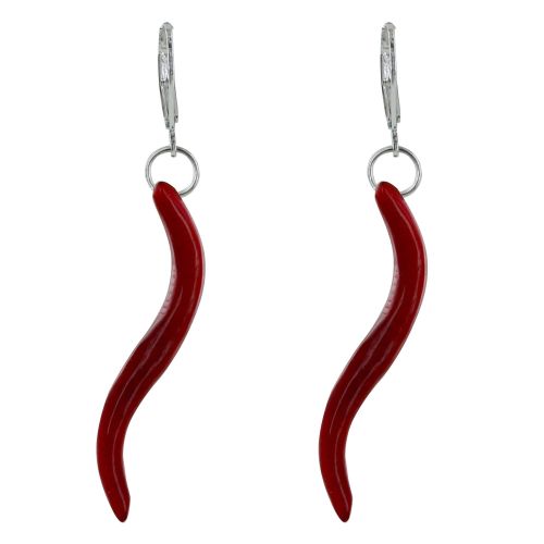 Boucles d'Oreilles Vague de Tagua - LES POULETTES BIJOUX - Modalova