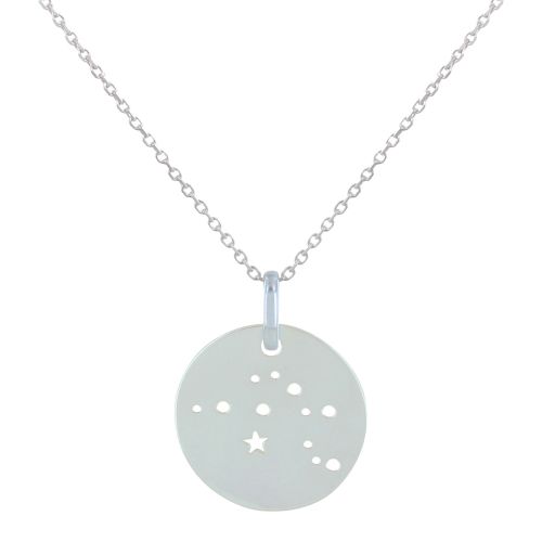 Collier 925 Zodiaque Constellation Verseau - taille 40 cm - LES POULETTES BIJOUX - Modalova