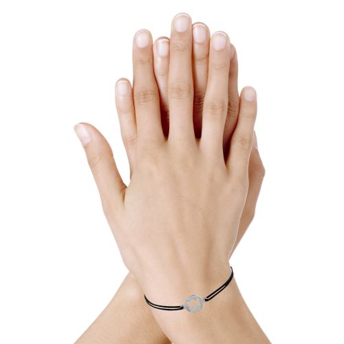 Bracelet Lien Mon Ange Argent - Classics - LES POULETTES BIJOUX - Modalova