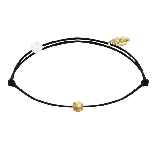 Bracelet Lien Petite Perle Plaqué Or - Classics - LES POULETTES BIJOUX - Modalova
