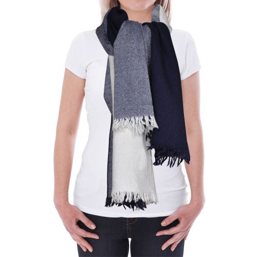 BIJOUX - Echarpe 100% Laine Camaïeu de - LES POULETTES - Modalova