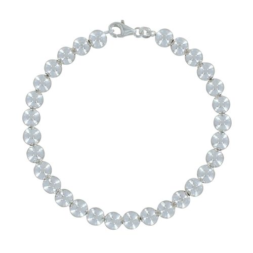 Bracelet Argent Grosses Perles - LES POULETTES BIJOUX - Modalova