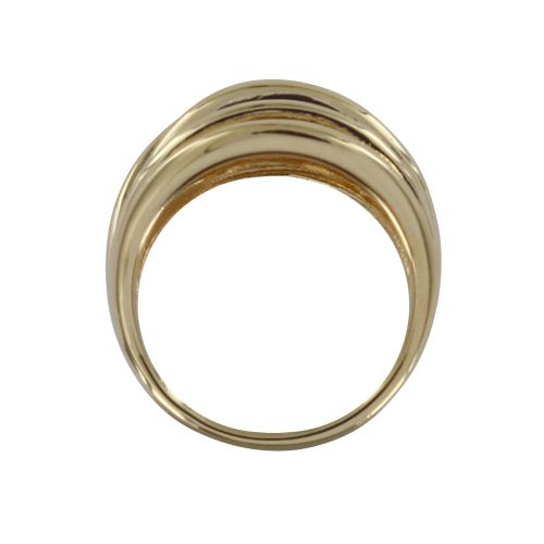 Bague Plaqué Dôme Ajouré - taille 62 - LES POULETTES BIJOUX - Modalova