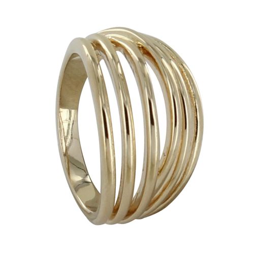 Bague Plaqué Dôme Ajouré - taille 62 - LES POULETTES BIJOUX - Modalova