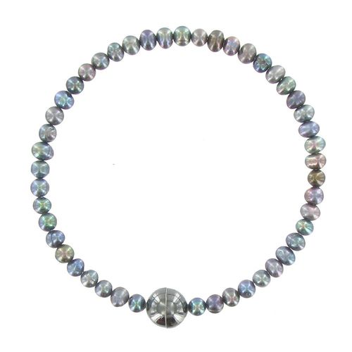 Bracelet Anneau de Perles de Culture - Classics - LES POULETTES BIJOUX - Modalova