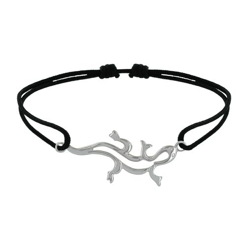 Bracelet Argent Salamandre Lien - LES POULETTES BIJOUX - Modalova