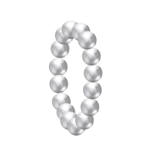 Bague Argent 925 Perles Rondes - LES POULETTES BIJOUX - Modalova