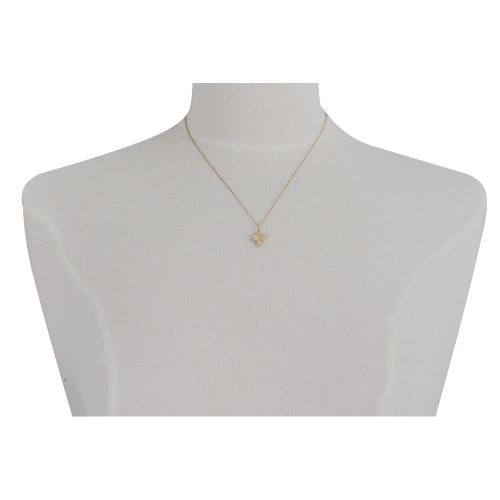 Collier Plaqué Abeille et Strass - LES POULETTES BIJOUX - Modalova